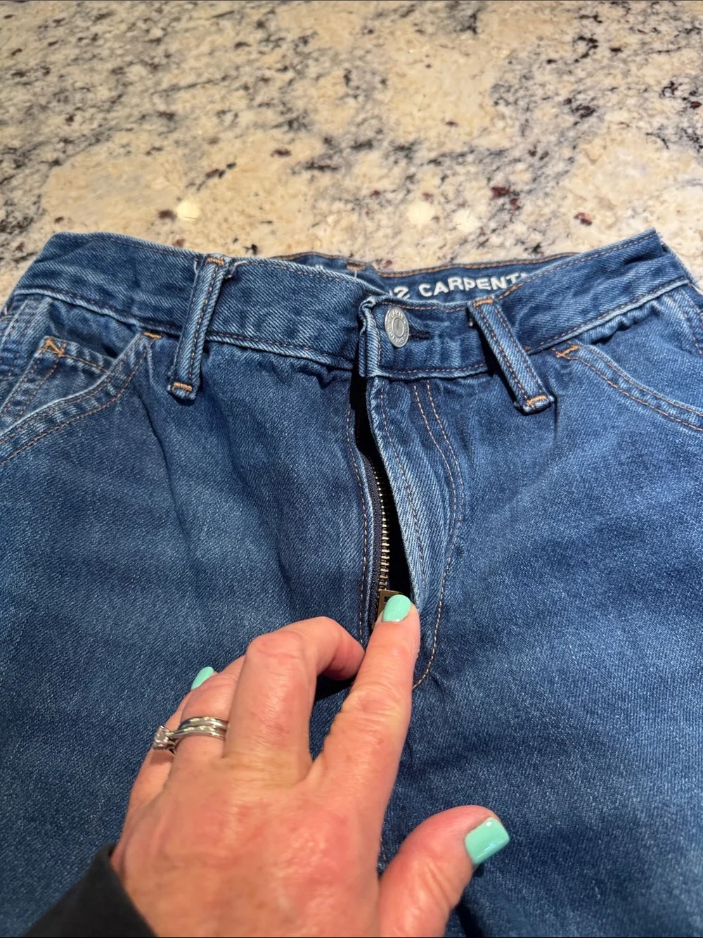 Gap Classic Teen Carpenter Jeans - Blue